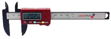 PAULIMOT Messschieber digital 0-100 mm, Kunststoff