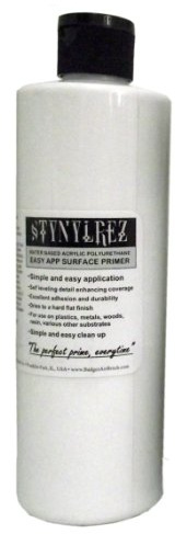 Badger Air-Brush SNR-161 Stynylrez Water Based Acrylic Polyurethane Surface Primer, 16-Ounce, White