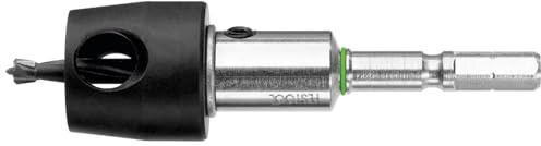Festool Bohrer mit Tiefenanschlag  BTA HW D5 CE | Hartmetallbohrer 5 mm mit einstellbarem Tiefenanschlag – CENTROTEC-Aufnahme für schnellen Werkzeugwechsel