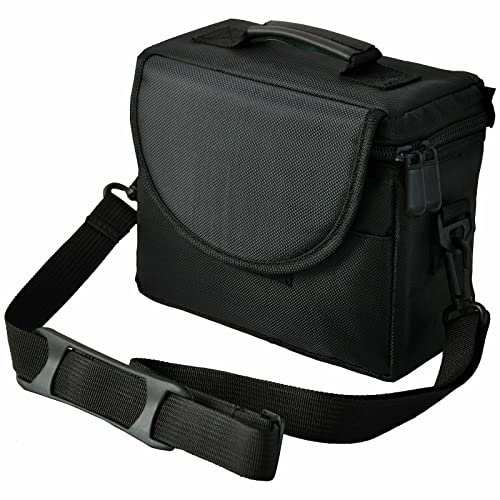 AA2 Schultertasche / Tragetasche für Bridgekamera Fuji FinePix S2980, schwarz