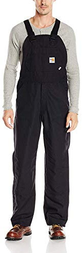 Carhartt Herren Lätzchen, schwer entflammbar, Entenmotiv - Schwarz - 32W / 34L