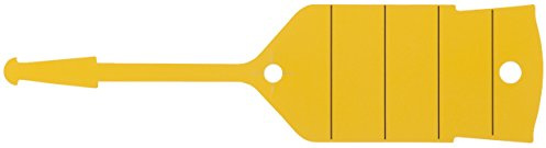 KS Tools 500.8093 Schlüsselanhänger mit Schlaufe, gelb, 500 Stück