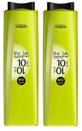 Loreal 3% Inoa Oxydant Riche 2 x 1000 ml H2O2 LP Peroxid 10 Vol. Oxidationscreme