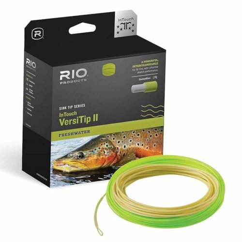 Rio Fliegenfischen Fliegenschnur InTouch Varsity Wf10F Angelschnur, Stroh, hellgrün