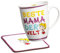Ritzenhoff & Breker Kaffeebecher Beste Mama der Welt mit Untersetzer im Geschenkkarton, Geschenk-Set, 2-teilig