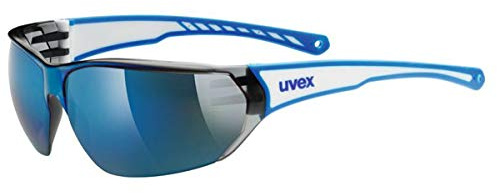 uvex Unisex – Erwachsene Sportbrille Sgl 204, White Blue, Einheitsgröße