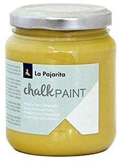 La Pajarita, pittura a gesso per mobili, in barattolo da 175 ml [etichetta in lingua italiana non garantita], Giallo, CP-32
