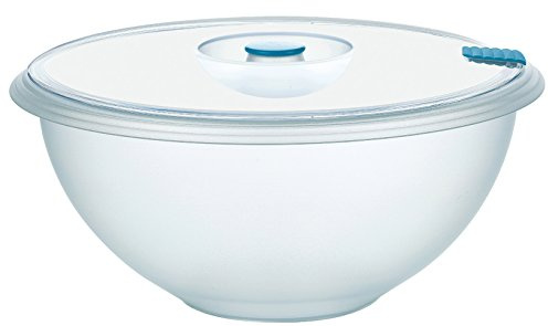 Cosmoplast Oasi Becher mit Deckel, Kunststoff, Transparent, 38 cm