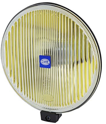 HELLA 1N4 005 750-641 Alogeno-Fendinebbia, Comet 500, 12V, rotondo, Montaggio, esterno, Lente del diffusore gialla, colore diffusore luce giallo, Dx/Sx