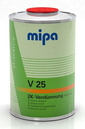 Mipa 2K-Acryl-Verdünnung V 25 1 L - Normal - Verdünner für Autolack