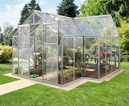 Vitavia Sirius ESG 3mm, alu Gewächshaus Pergart Treibhaus Anbau Pflanzen EPH