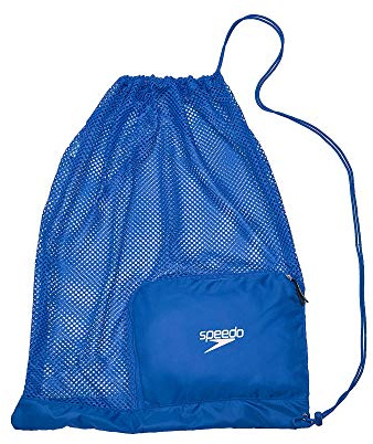 Speedo Unisex-Erwachsene Ventilator Mesh Equipment Bag Imperial Blue, One Size