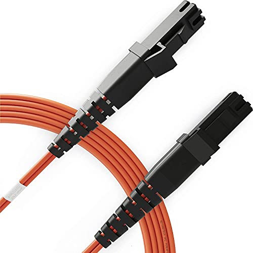 BEYONDTECH Cavo Fibra Ottica MTRJ a MTRJ OM2 Multimodale Duplex (3 Metri) - Cavo di Fibre Ottiche UPC/UPC - 50/125 (LSZH)