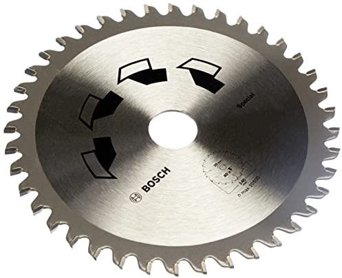 Bosch Accessories 1x Kreissägeblatt Special (Sägeblatt für Holz, Nichteisenmetalle, Kunststoffe, Ø 140 x 2.2/1.6 x 20/12.75 mm, 40 Zähne, FT, mit 1x Reduzierring 12.75 mm, Zubehör Kreissäge)