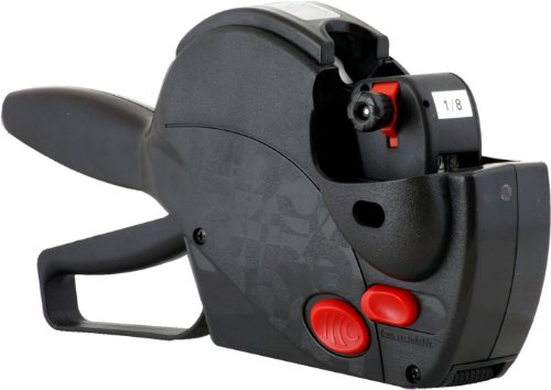 Zweckform Handauszeichner, 1-zeilig, 8-stellig/HL0008 schwarz/rot