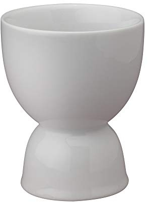 Hic 400220 Double Egg Cup Porcelain, 3-1/4 X 2-1/2