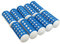 GMMH Lot de 10 Bigoudis Thermiques Diamètre 2 cm - Plastique - Rouleaux à Cheveux - Bleu ou Rouge
