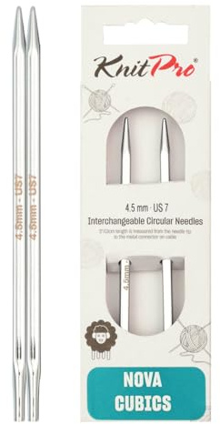 KnitPro Nova Cubics Austauschbare Nadelspitzen 4 (10cm) | 4,5mm