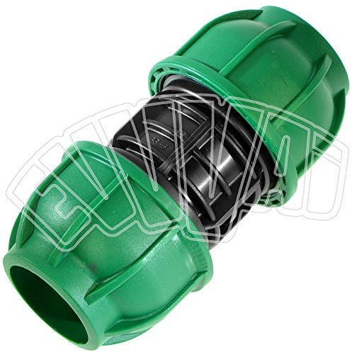 75 X 75 MM MANICOTTO GIUNTO A COMPRESSIONE - TUBO PN IRRIGAZIONE ACQUA GIARDINO