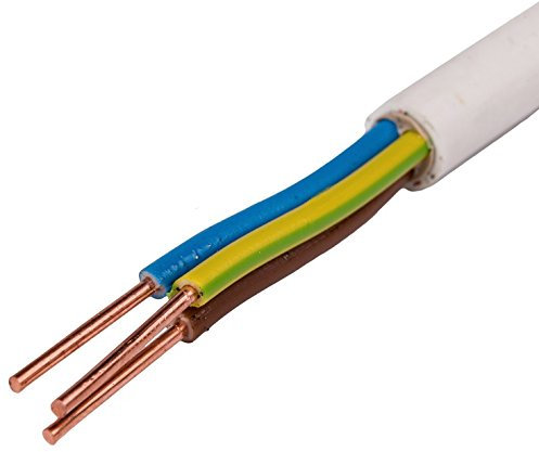 Kabel YDY 100m 3x1,5mm 450V/750V Installationsleitung Mantelleitung Kupfer 0,65€/m 0447