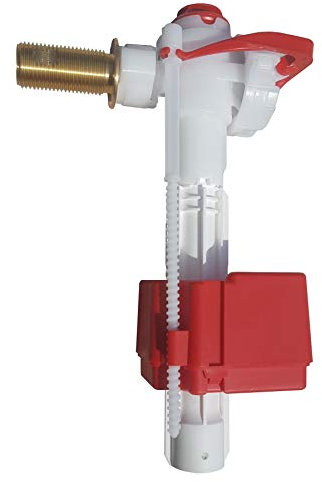 Fluidmaster PRO75B PRO Side Entry Fill Valve with 1/2-Inch Heavy Duty Brass Shank - White