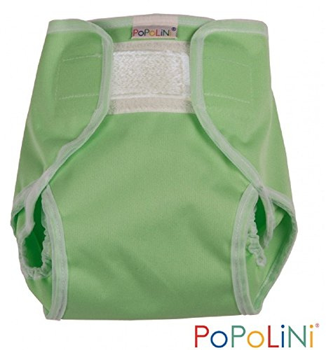 Popolini PopoWrap Überhose Lime Klettverschluss Gr. L = 9-15 Kg