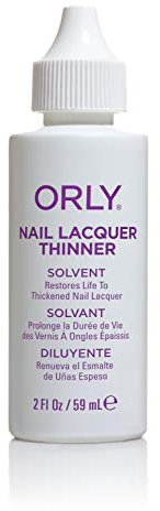ORLY Polish Thinner 59 ml I Nagellack-Verdünner-Konzentrat I Verdünnt alle zu dickflüssigen Nagellacke I Schnelle Anwendung I Nagelpflege I Maniküre