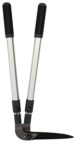 Talen Tools D104 cortadora de césped Tijeras Vertical con telescoop Mango, Gris