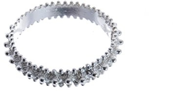 Bague sarde en argent nid d'abeilles 1 fil