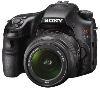 Sony Alpha SLT-A57K 16.1 MP Exmor APS HD CMOS Sensor DSLR with Translucent Mirror Technology, 3D Sweep Panorama and 18-55mm Zoom Lens