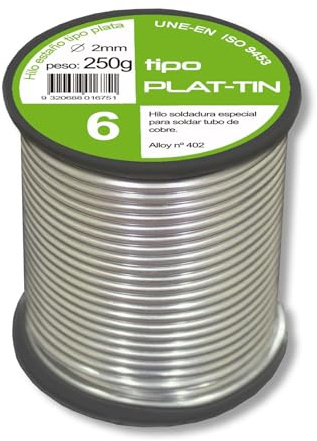 BROFIL Zinn-Silber-Draht 6% 2 mm Brofil 250 g