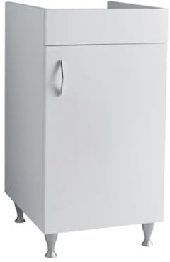 MOBILE PER LAVATOIO GARDA 185-V154 Sottolavatoio Bianco 46 x 51 cm