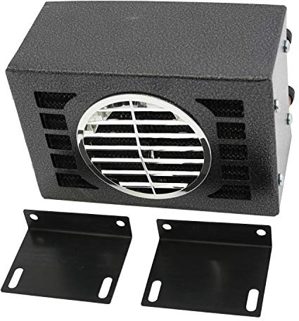 20,000 BTU Auxiliary Heater 24 Volt Compact Size 2 Speed Fan Truck Universal