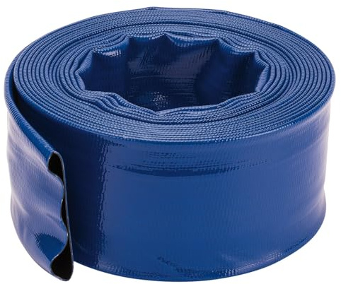 Draper 80720 platt slang, blå, 10 m x 75 mm