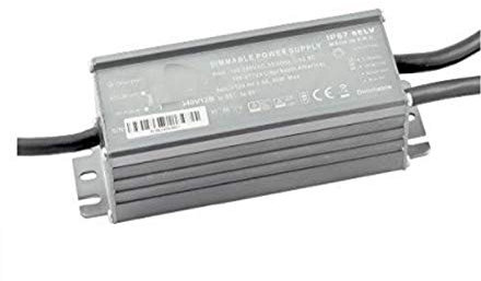 POS professionale LED trasformatore dimmerabile (1 – 10 V, PWM, Resistance) con PFC, 12 V DC, 5 a, 60 W, impermeabile IP67, tensione costante, TÜV, mm, SELV, CE, tipi di protezione: cortocircuito,