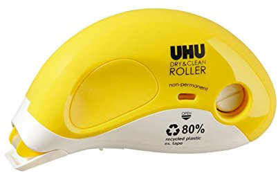 Uhu 50555- Dry und Clean Kleberoller, non-permanent, 8.4 mm x 14 m