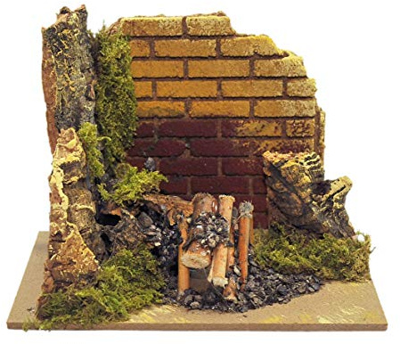 Rossi Rosa Fire - Lampada a Fiamma effettiva, Dimensioni 15 x 10 x 10 cm, Multicolore, Taglia Unica