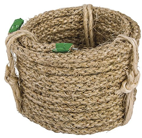 Rayher Figurendraht, natur, 6 mm ø, Bündel 5 m, Jutedraht, Basteldraht, 4102400, beige