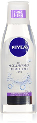 Nivea Daily Essentials 3-in-1 Sensitive Caring Micellar Water 200ml: Gentle Cleansing, Makeup Removal, and Moisturizing Solution