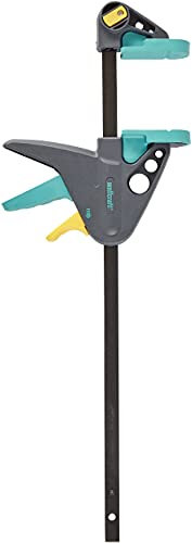 wolfcraft Morsetto a una mano PRO M, 300 mm I 3457000 I Per serrare in maniera confortevole - ideale per i progetti fai-da-te