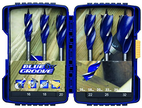 IRWIN 6X IR Blue Groove Jeu de forets 6 pièces (Import Grande Bretagne)