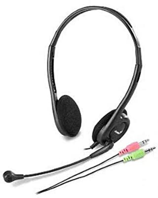 Genius HS-200C Kits Oreillette Casque Arceau Tête Connecteur(s):Jack 3,5 mm