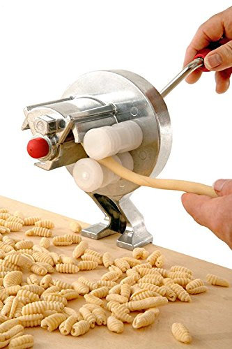 Mamamia, macchina per la pasta originale italiana “Little Mama” per cavatelli e gnocchetti