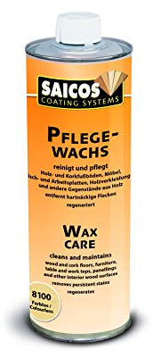 Saicos 8100 404 Pflegewachs farblos 1 l