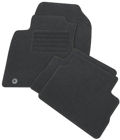 Petex 112641502 Autoteppich Set 4-teilig Grau