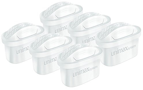 Pack of 6 Universal Water Filter Cartridges to fit Brita Maxtra Jugs (Except Maxtra+)
