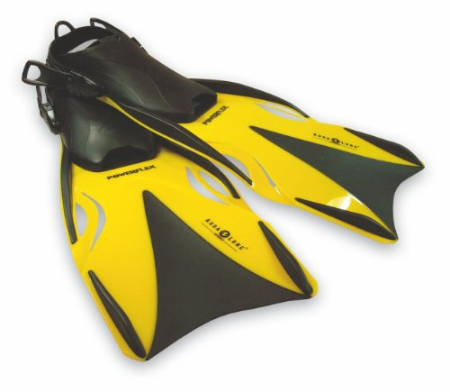 Aqua Lung Powerflex Flosse, Gelb, L/XL