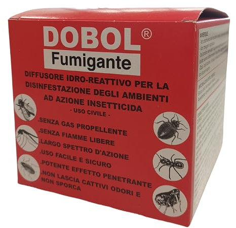 ZAPI DOBOL FUMIGANTE INSETTICIDA Barattolo GR. 100/1700 MC - DISINFESTANTE Gas