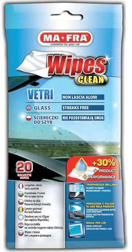 Mafra Glass Wipes - Tücher Für Die Schnelle Scheibenreinigung