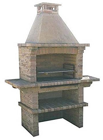 Huge Mediterrani Stone Masonry BBQ - Charcoal BBQ